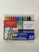 Colors with watercolor effect