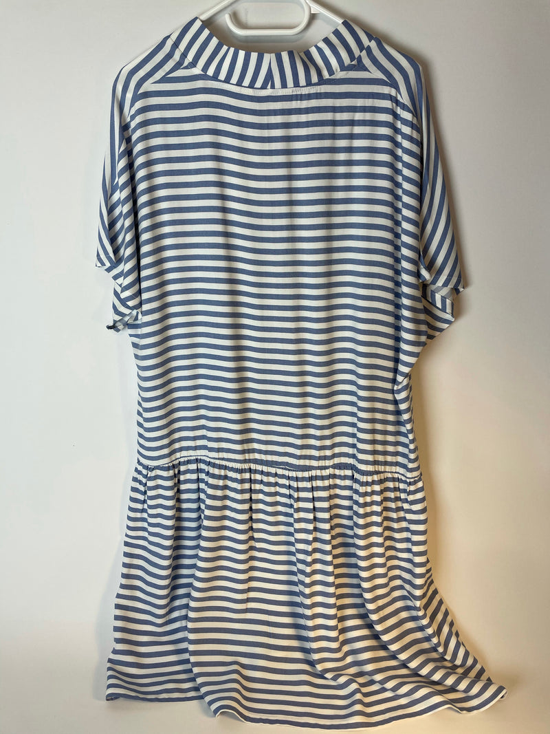 Blue stripes dress