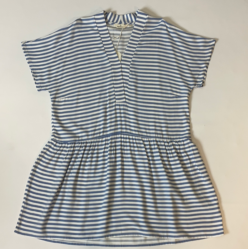 Blue stripes dress